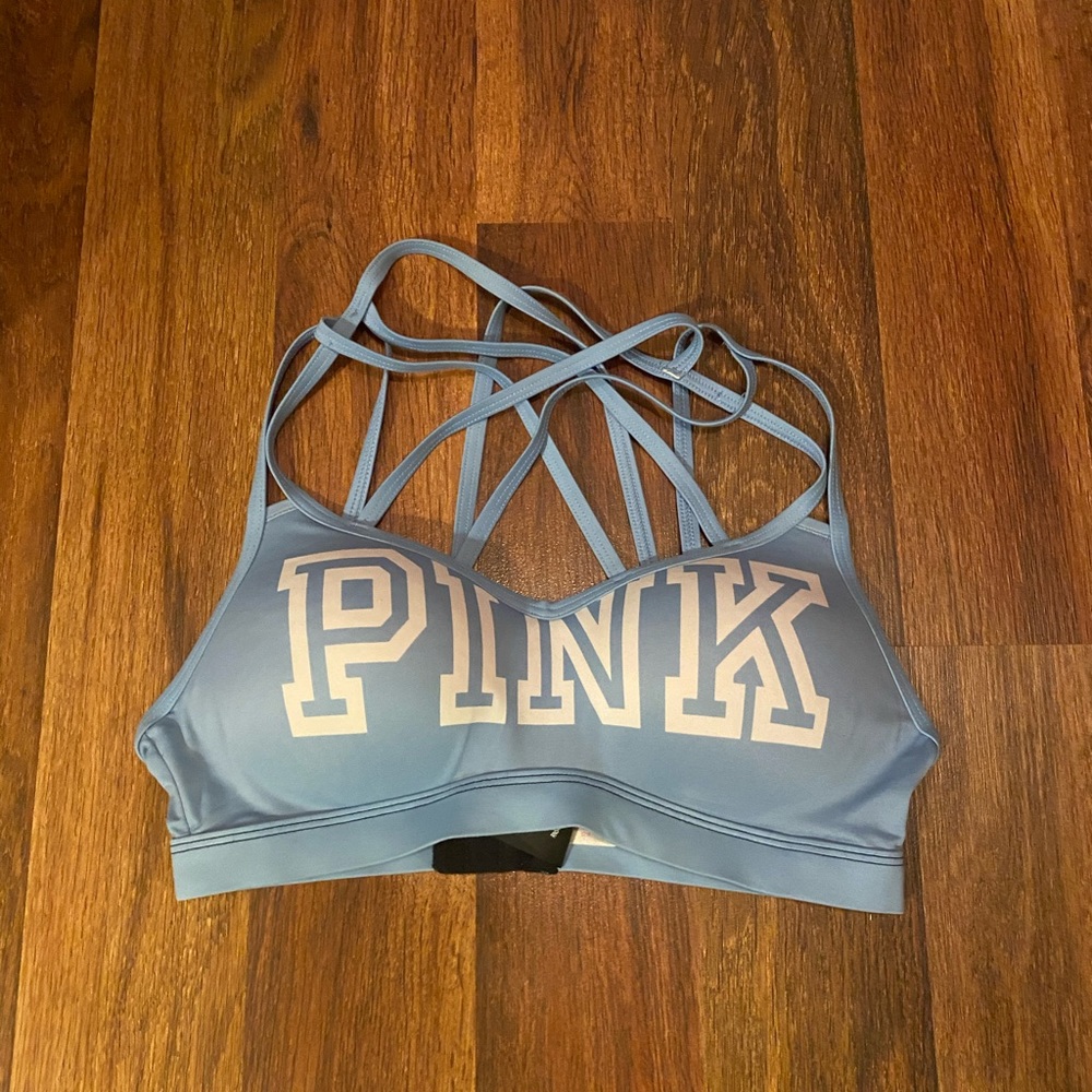 Victoria’s Secret blue sports bra
